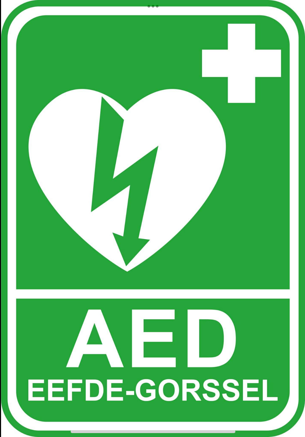 Stichting AED Eefde Gorssel logo